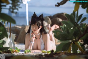 是本末末 Cosplay 爱宕泳装 Atago